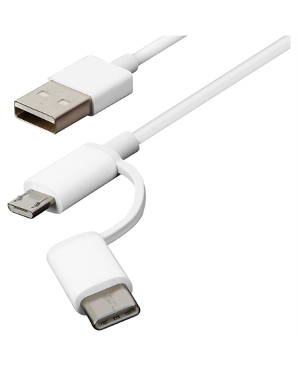 Cavo dati micro Usb Type C - 2 in 1
