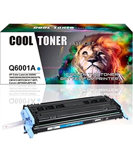 Toner compatibile HP-Canon Q6001A Black