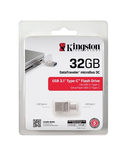 Pen-drive 32gb duo type c