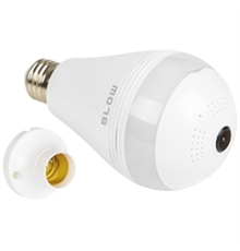 Telecamera Wi-Fi Lampadina E27 2MPx H265App V380 Pro