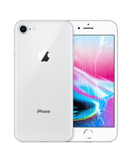 iPhone 8 Bianco Display Rotto iPhone 8 Bianco Display Rotto